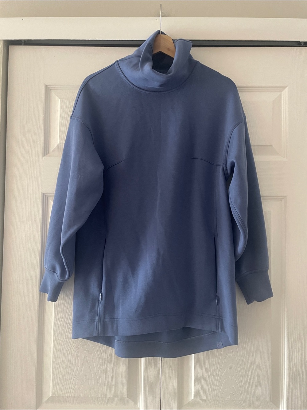 Lululemon scuba knit Pullover Sweater - Steel Blue